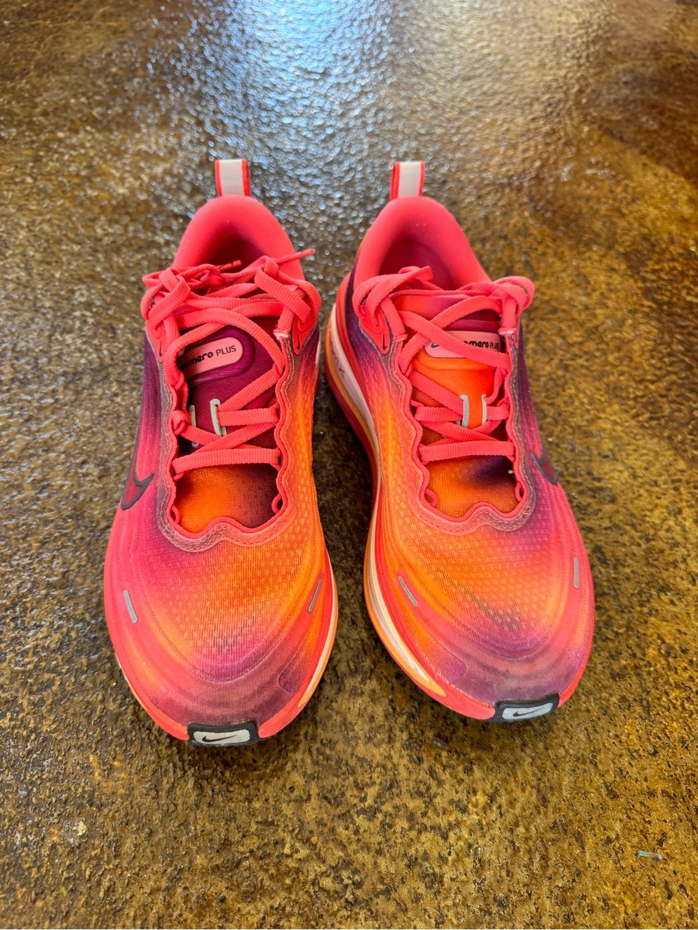 Nike Women's Vomero Plus - Sunset Pink & Orange